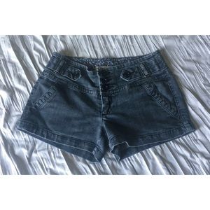 Dark Blue Shorts with Pockets